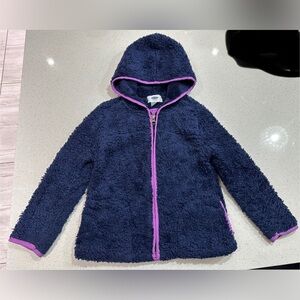 🎁Old Navy: Girls Full Zip-Up Fleece Hoodie- Size 5T🎁